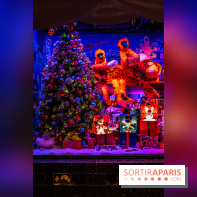 Photos : Les vitrines et sapin de Noël de Noël des Galeries Lafayette 2020