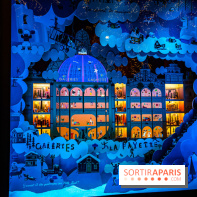 Photos : Les vitrines et sapin de Noël de Noël des Galeries Lafayette 2020