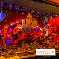 Photos : Les vitrines et sapin de Noël de Noël des Galeries Lafayette 2020