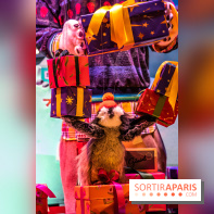 Photos : Les vitrines et sapin de Noël de Noël des Galeries Lafayette 2020