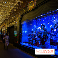 Photos : Les vitrines et sapin de Noël de Noël des Galeries Lafayette 2020