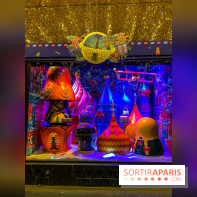 Photos : Les vitrines et sapin de Noël de Noël des Galeries Lafayette 2020