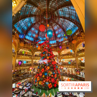 Photos : Les vitrines et sapin de Noël de Noël des Galeries Lafayette 2020