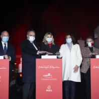 Photo : Illumination des Champs-Elysées 2020