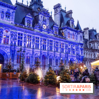 Photos : Village et illuminations de Noël de l'Hôtel de Ville 2020