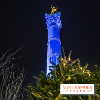 Photos illuminations de Noël de la Bastille
