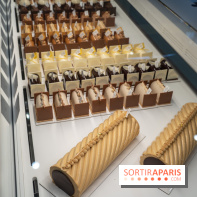 Bûche de Noël signature de Sébastien Serveau, Pâtisserie Fine Versailles