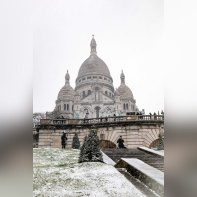 Paris sous la neige, les photos