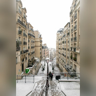 Paris sous la neige, les photos