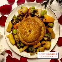 Le menu de Saint-Valentin 2021 de l'hôtel de Crillon