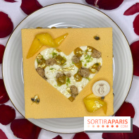 Le menu de Saint-Valentin 2021 de l'hôtel de Crillon