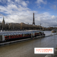 La Seine en crue février 2021