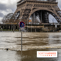 La Seine en crue février 2021