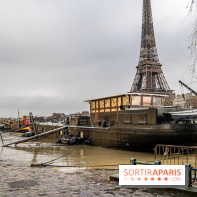 La Seine en crue février 2021
