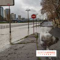 La Seine en crue février 2021