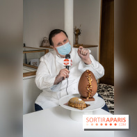 Œuf et entremet de Pâques de Philippe Conticini 2021