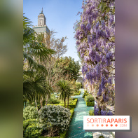 La Mosquée de Paris et son jardin en fleurs
