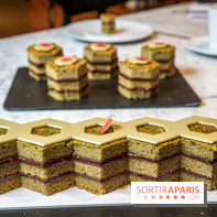 Dalloyau dévoile un menu et un cake CBD en collab avec Divie Paris