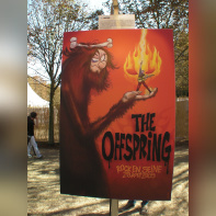 Rock en Seine 2009 -
Expo bd rock, dessin de mo/CDM