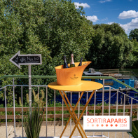 La plage et le brunch EffetMer de la Maison Louveciennes 