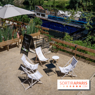 La plage et le brunch EffetMer de la Maison Louveciennes 