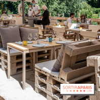 La plage et le brunch EffetMer de la Maison Louveciennes 