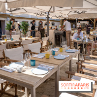 La plage et le brunch EffetMer de la Maison Louveciennes 