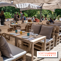 La plage et le brunch EffetMer de la Maison Louveciennes 