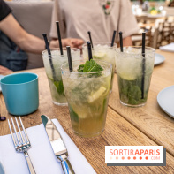 La plage et le brunch EffetMer de la Maison Louveciennes 