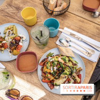 La plage et le brunch EffetMer de la Maison Louveciennes 