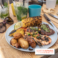 La plage et le brunch EffetMer de la Maison Louveciennes 