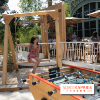 Le Beach Parisienne du Chalet du lac, la plage estivale à Paris
