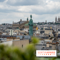 Visuel Paris, vue du Meurice suite Etoile - Montmartre