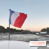 Visuels Paris Seine  - drapeau français 