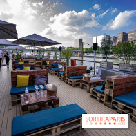 Solarium, la péniche au pied de la Cité de la Mode et du Design