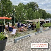 La Mer à Boire la terrasse en mode bord de mer à Paris