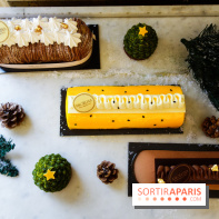 Bûches de Noël 2021 signées Angelina, nos photos