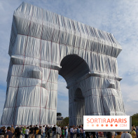 L'Arc de Triomphe empaqueté, nos photos