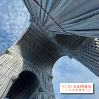L'Arc de Triomphe empaqueté, nos photos