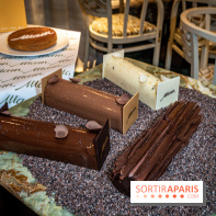 Photos : Les Bûches de Noël 2021 et galettes 2022 de Pierre Chirac et Stephanie Le Quellec