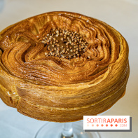 La Bûche de Noël du Shangri-La Paris par Maxence Barbot 2021 et sa galette des rois 2022