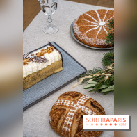 Bûche et créations de Noël 2021 de Lenôtre et galettes des rois 2022