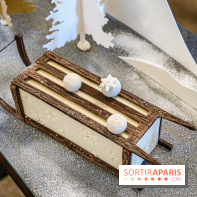 Photos Bûche de Noël du Crillon 2021 par Matthieu Carlin