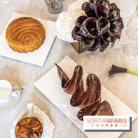 La Bûche de Noël 2021 et galette des rois 2022 de Michael Bartocetti au George V