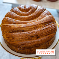 La Bûche de Noël 2021 et galette des rois 2022 de Michael Bartocetti au George V