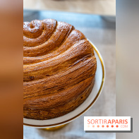 La Bûche de Noël 2021 et galette des rois 2022 de Michael Bartocetti au George V