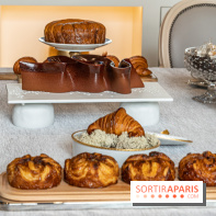 La Bûche de Noël 2021 et galette des rois 2022 de Michael Bartocetti au George V