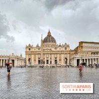 Visuel actualités - Pape Vatican place Saint Pierre