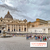 Visuel actualités - Pape Vatican place Saint Pierre