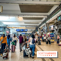 Visuel actualités - gare Montparnasse valise voyage